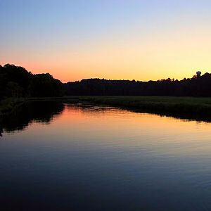 Sunset at Fishing Creek