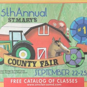 2011 Catalog Cover, St. Mary's County Fair