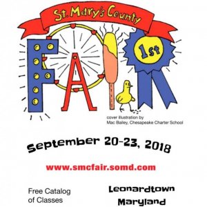 2018 Catalog Cover, St. Mary's County Fair