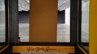 Flat Broke Shooters offers 10 shooting booths, surrounded on both sides with steel, bullet-proof glass and ballistic rubber, with targets that can be programmed to be placed up to 25 feet away in Lexington Park, Maryland, on Sept. 4, 2019. (Photo by Cody Wilcox)