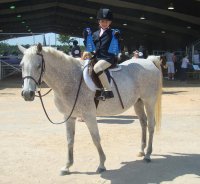 Ave and Panache 1st show off lead.JPG