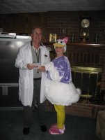 mr & Mrs Doctor & Daisy Duck.jpg