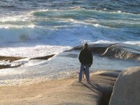 Me and Dog at Peggy's Cove.JPG