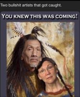 fauxcahontas and the chief.jpg