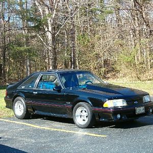 Fox Body Mustang from the cruise