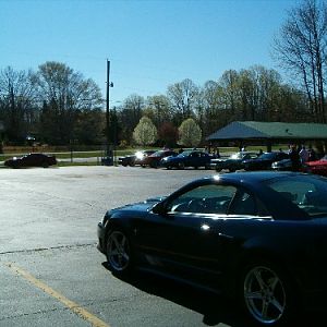 Lined up ready to cruise!