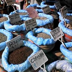 Spices for sale in St. Maarten