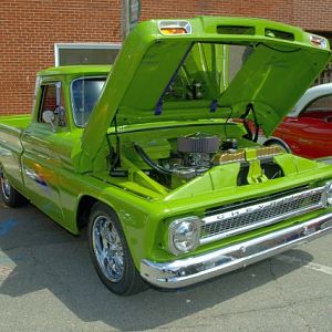Green Chevy Pickup