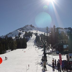 Kirkwood ski resort at Lake Tahoe area