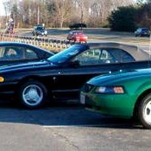 SOMD Mustangs Charter Member's cars