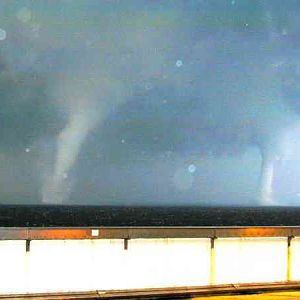 Sisters Tornados as seen from Benedict Bridge