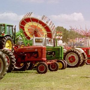 Tractors on Display