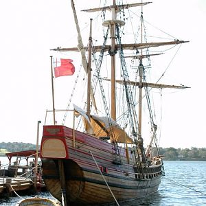 Docked at St. Marys City