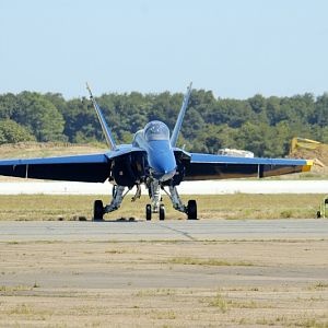 PAXRVR Air Expo - Blue Angels - Parked