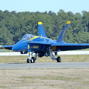 PAXRVR Air Expo - Blue Angels - Parked