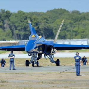 PAXRVR Air Expo - Blue Angels - Engines Started