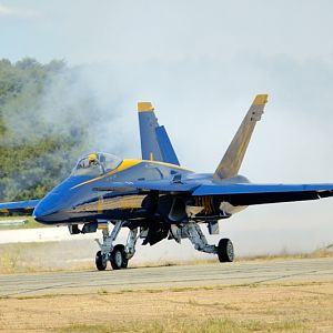 PAXRVR Air Expo - Blue Angels - Engine Warmup
