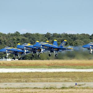 PAXRVR Air Expo - Blue Angels - Takeoff 1