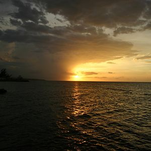 Sunset in Jamaica Runaway Bay