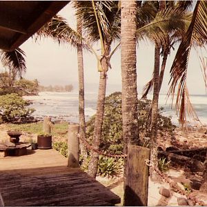 My back porch in HI.