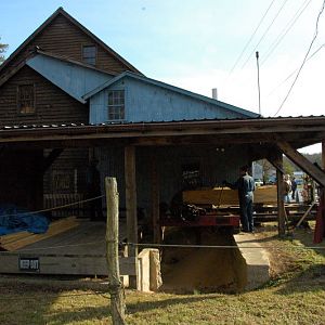 Log Sawing Demo @ Cecil's Mill