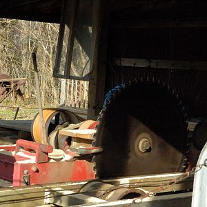 Log Sawing Demo @ Cecil\'s Mill