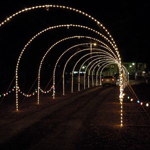 Christmas Lights at Annmarie Gardens - Exit