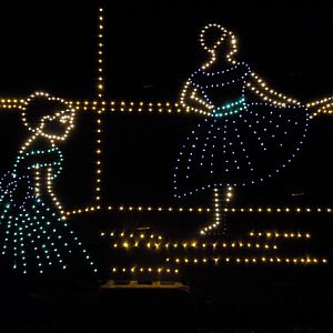 Christmas Lights at Annmarie Gardens