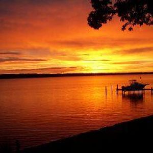 Sunset on the Wicomico River