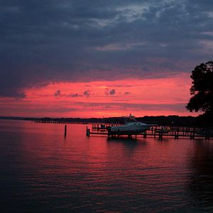 Amazing Sunsets on the Wicomico River