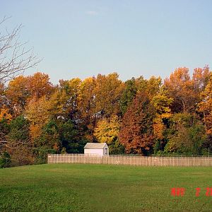 Fall in Park hall