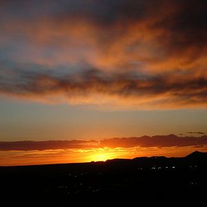 Sunset in Las Cruces