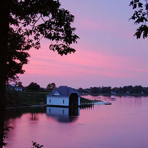 Just a small boathouse