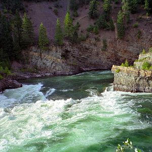 Raging River in Montana