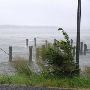 Hurricane Isabelle-Solomons Island 2003