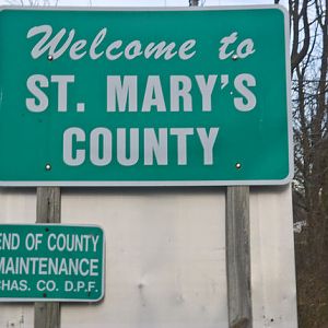 Welcome to St Mary's sign