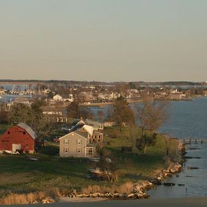 View from the Solomons Bridge