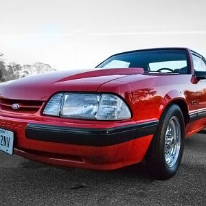 Red Mustang