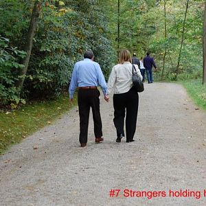 #7 Strangers holding hands