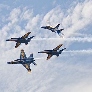 The Blue Angels at Air Expo 2009