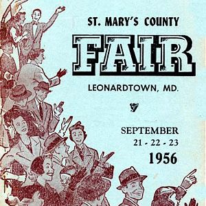 1956 Catalog Cover, St. Mary's County Fair