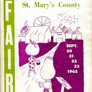 1962 Catalog Cover, St. Mary's County Fair