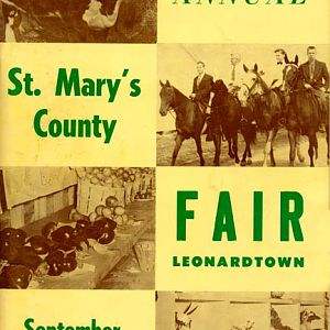 1966 Catalog Cover, St. Mary's County Fair