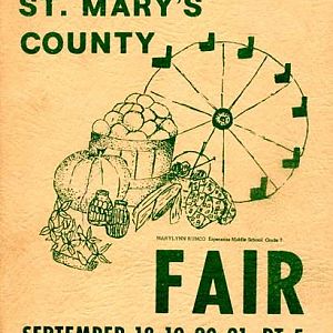 1969 Catalog Cover, St. Mary's County Fair