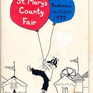 1974 Catalog Cover, St. Mary's County Fair