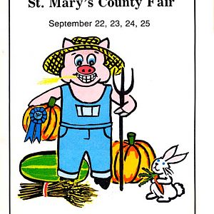 1988 Catalog Cover, St. Mary's County Fair