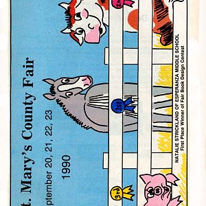 1990 Catalog Cover, St. Mary's County Fair