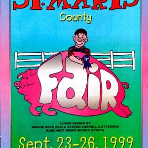1999 Catalog Cover, St. Mary's County Fair