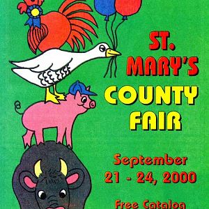 2000 Catalog Cover, St. Mary's County Fair
