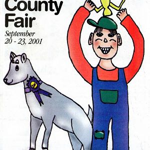 2001 Catalog Cover, St. Mary's County Fair